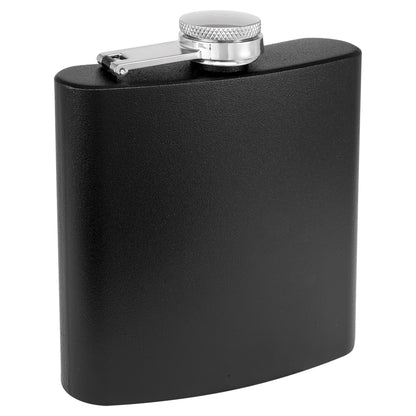 6 oz. Powder Coated Flask