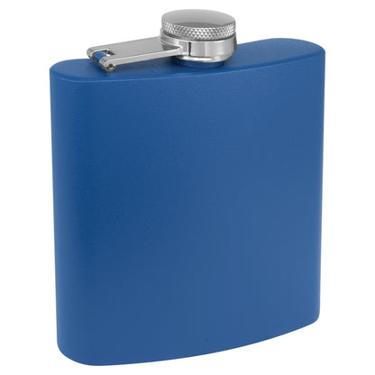 6 oz. Powder Coated Flask