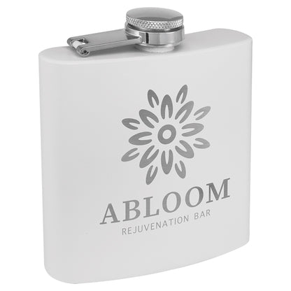 6 oz. Powder Coated Flask