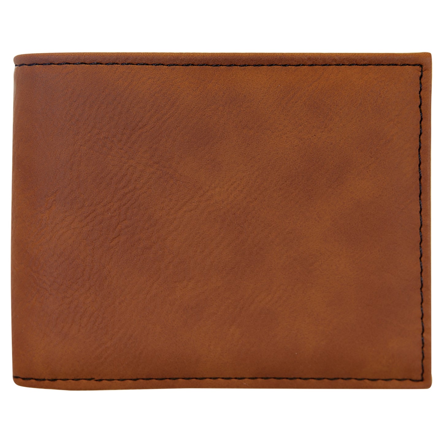 Leatherette Bifold Wallet with Flip ID