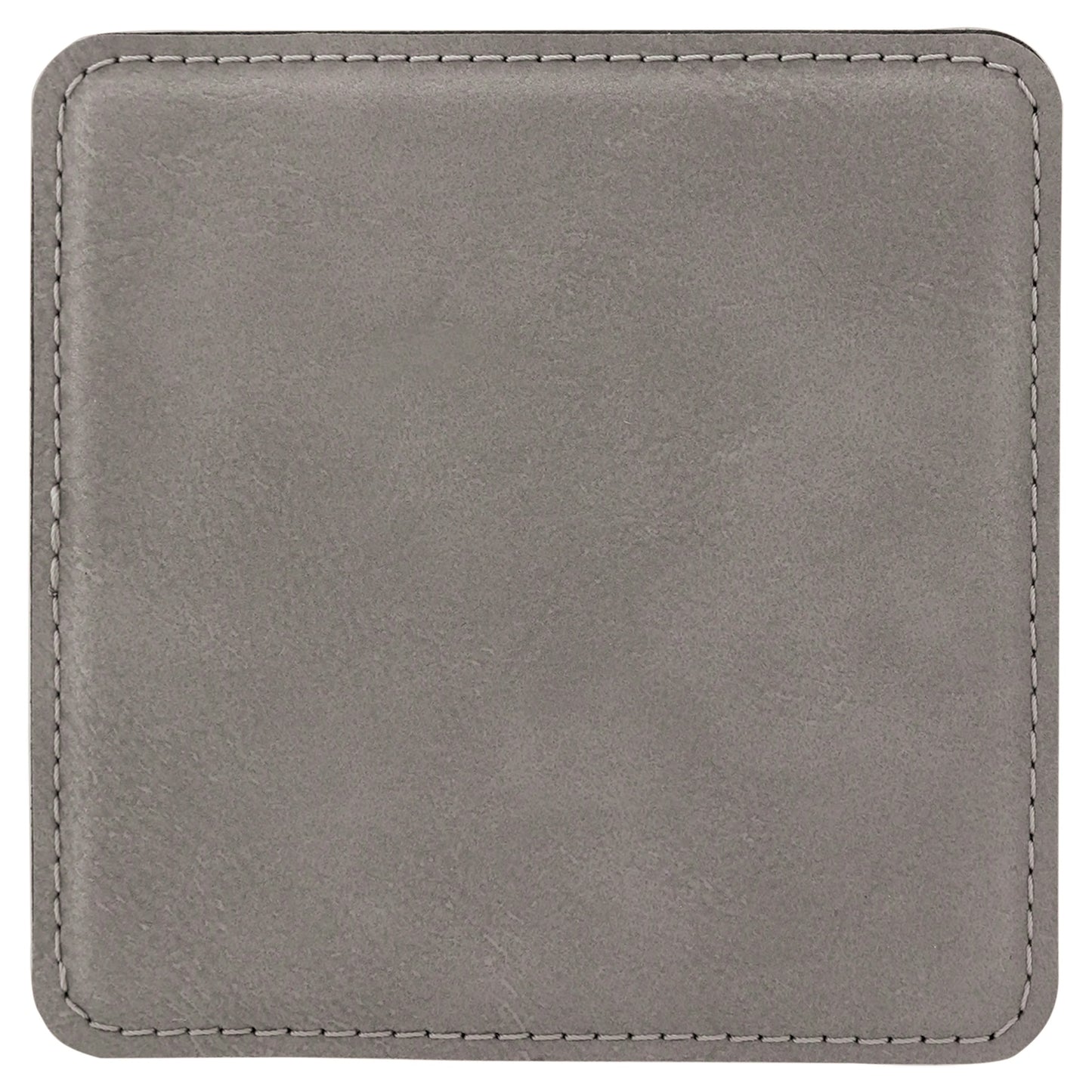 4" x 4" Square Leatherette Coaster