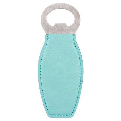 Leatherette Bottle Opener with Magnet