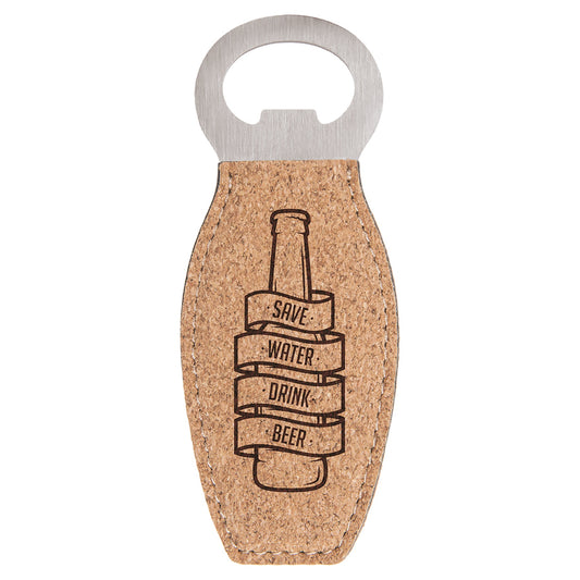 Cork Bottle Opener with Magnet