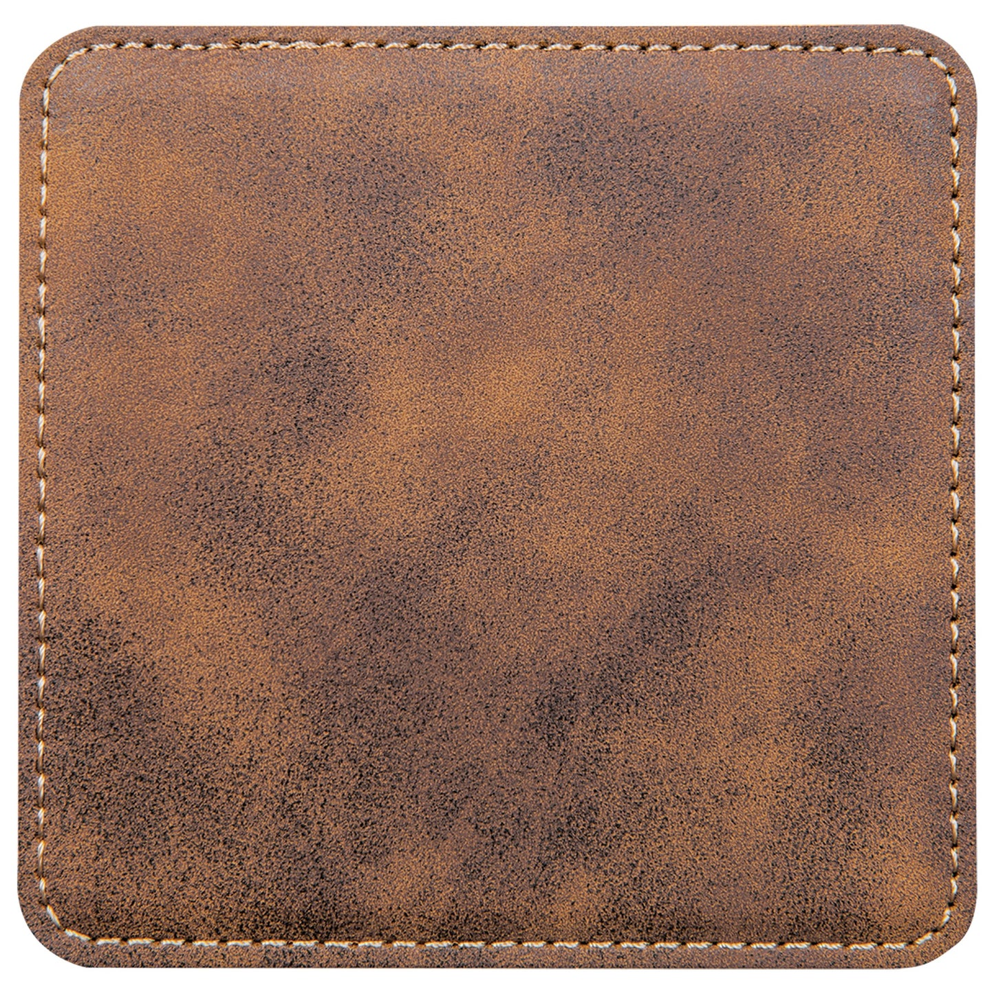 4" x 4" Square Leatherette Coaster