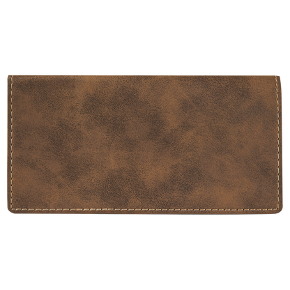 Leatherette Checkbook Cover