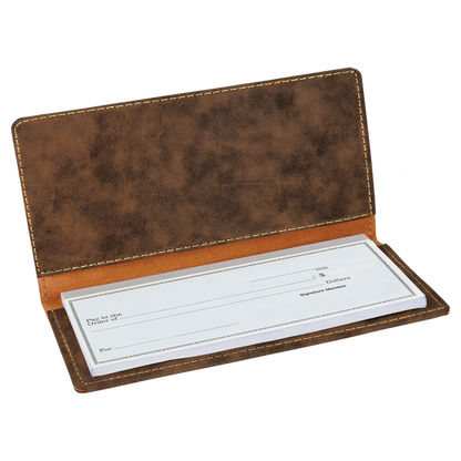 Leatherette Checkbook Cover