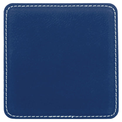 4" x 4" Square Leatherette Coaster