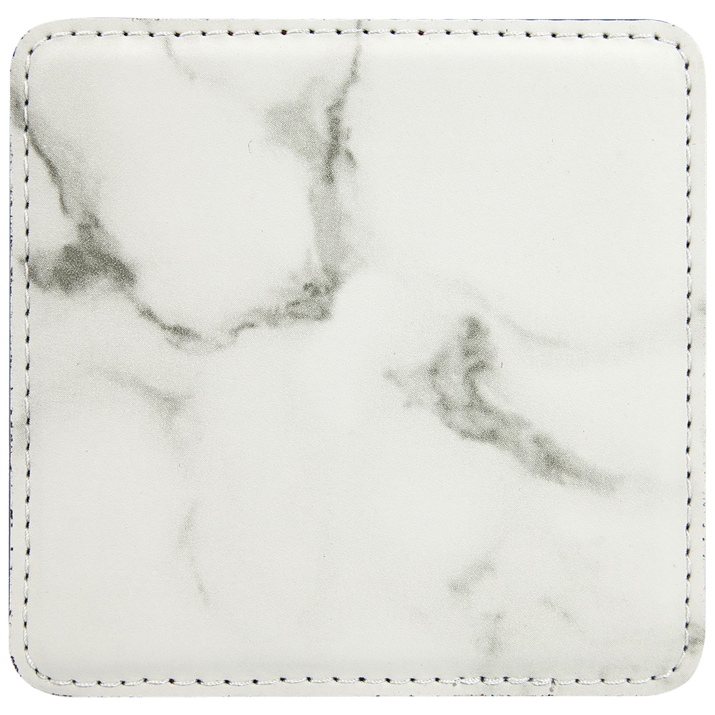 4" x 4" Square Leatherette Coaster