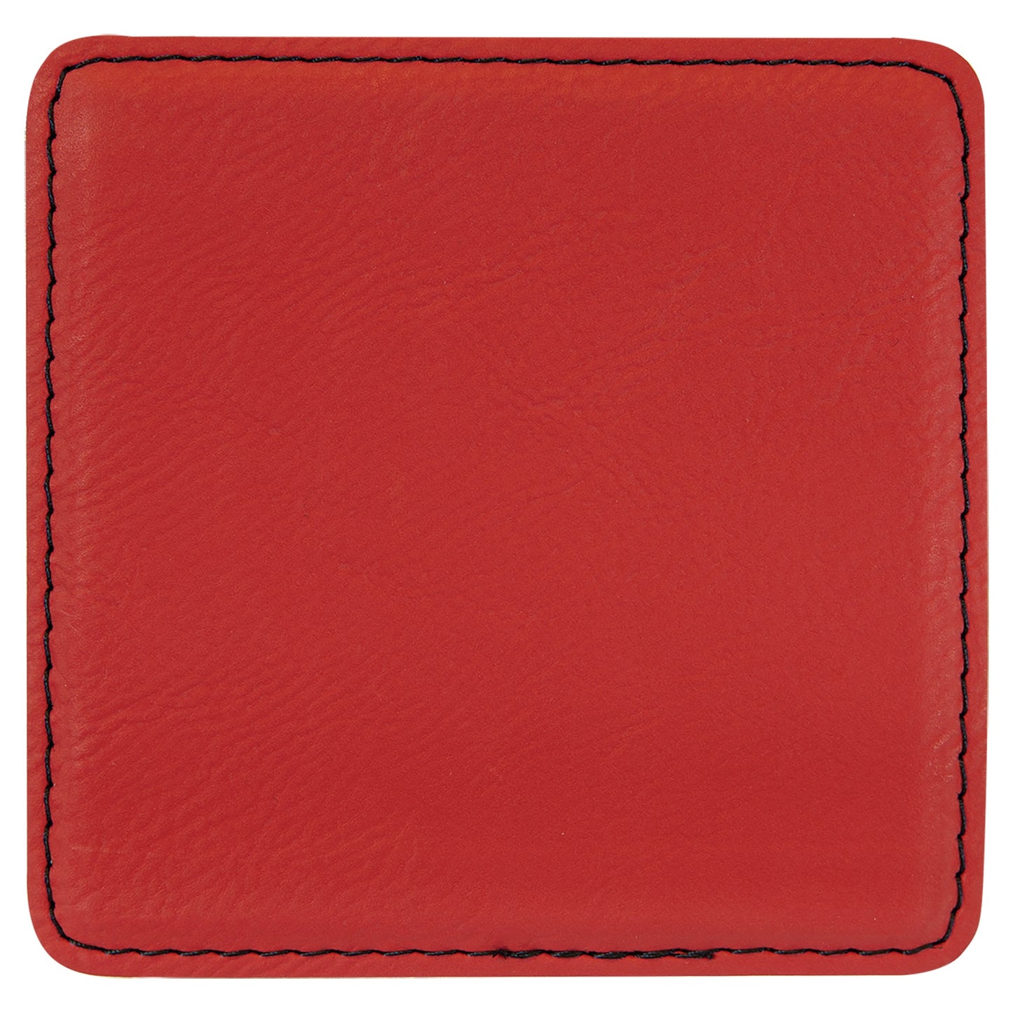 4" x 4" Square Leatherette Coaster