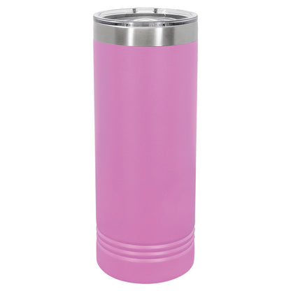 22 oz. Polar Camel Skinny Tumbler with Slider Lid