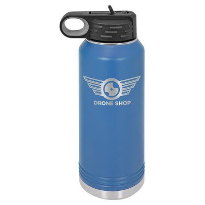 32 oz. Polar Camel Black Water Bottle