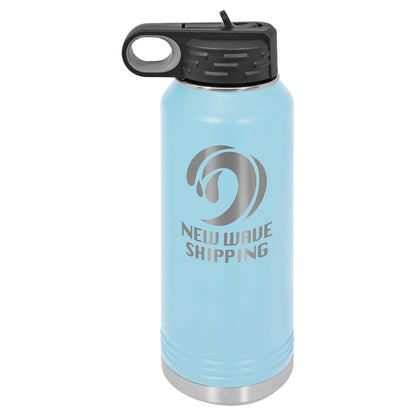 32 oz. Polar Camel Black Water Bottle