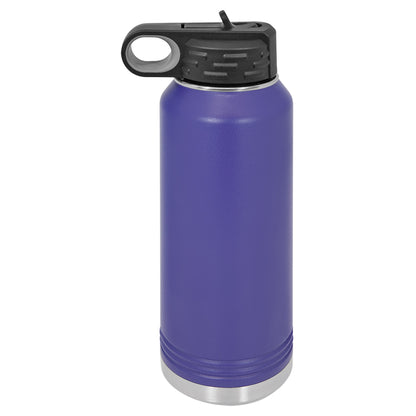 32 oz. Polar Camel Black Water Bottle