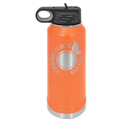 32 oz. Polar Camel Black Water Bottle