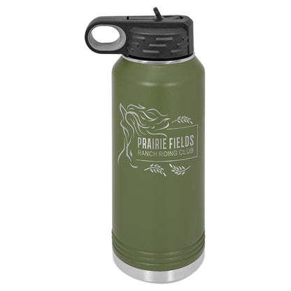 32 oz. Polar Camel Black Water Bottle