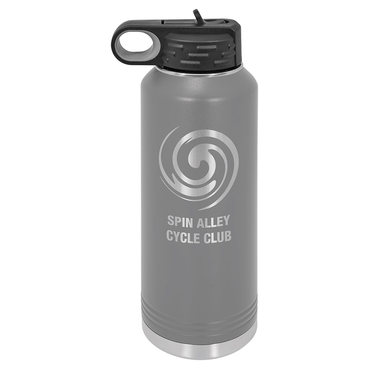 40 oz. Polar Camel Black Water Bottle