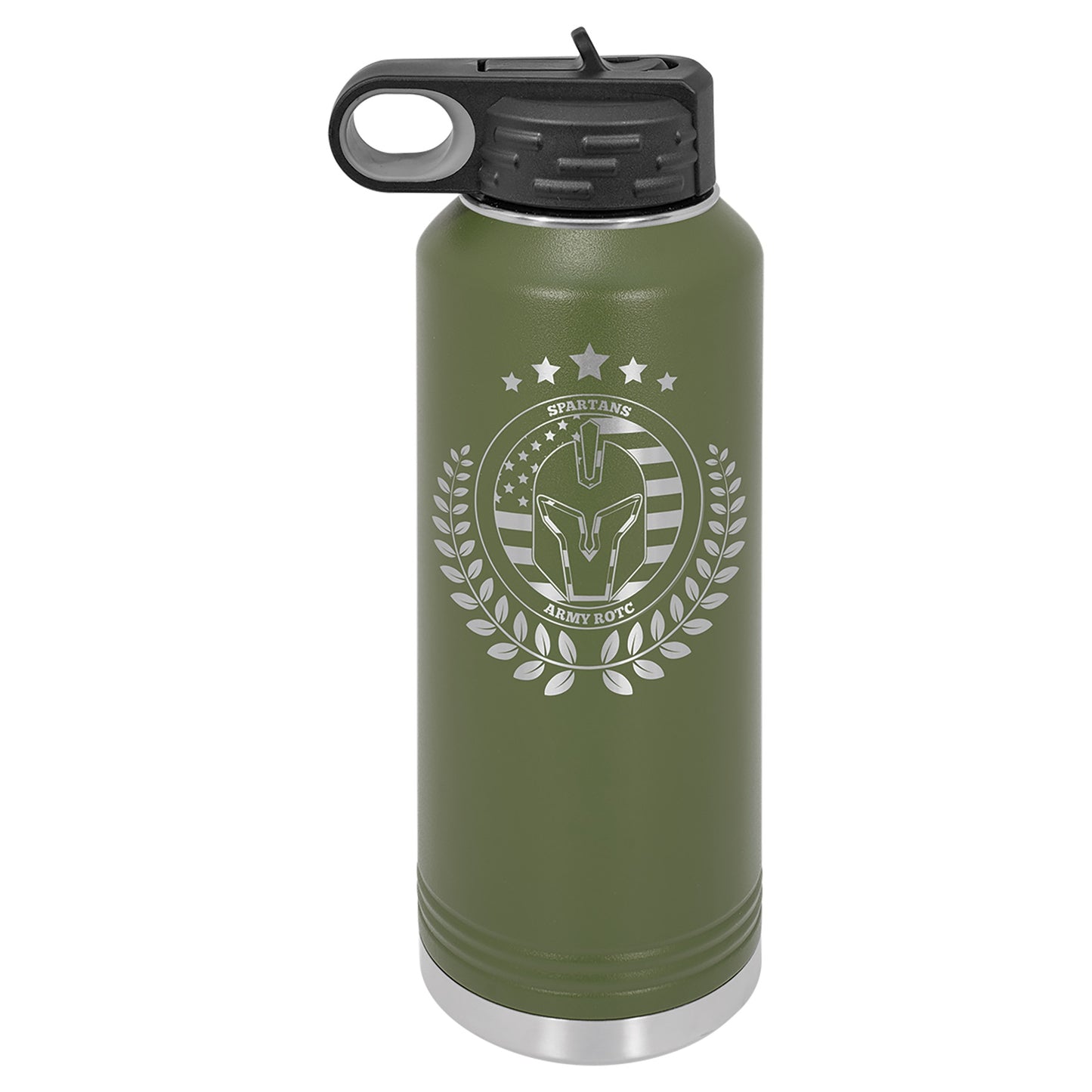 40 oz. Polar Camel Black Water Bottle