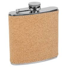 6oz. Cork Flask