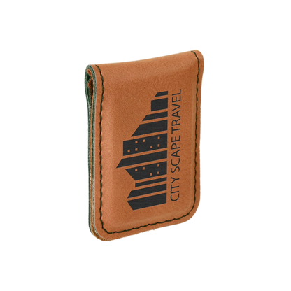 Leatherette Money Clip