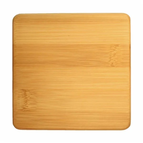 Bamboo Coaster Set with Holder